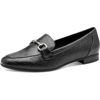 MARCO TOZZI Femme Slipper Mocassin, Black STR, 38 EU - Publicité MARCO TOZZI Femme Slipper Mocassin, Black STR, 38 EU - Publicité