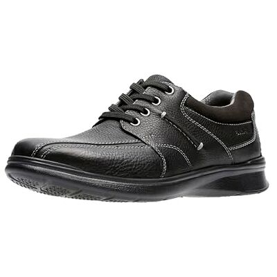 Clarks Homme Cotrell Walk Tissu Oxford, Cuir huilé Noir, 44.5 EU Large - Publicité Clarks Homme Cotrell Walk Tissu Oxford, Cuir huilé Noir, 44.5 EU Large - Publicité