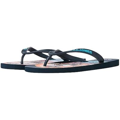 Jack & Jones Tongs Color Skull Homme Tongs Mer Bleu 42/43 - Publicité Jack & Jones Tongs Color Skull Homme Tongs Mer Bleu 42/43 - Publicité