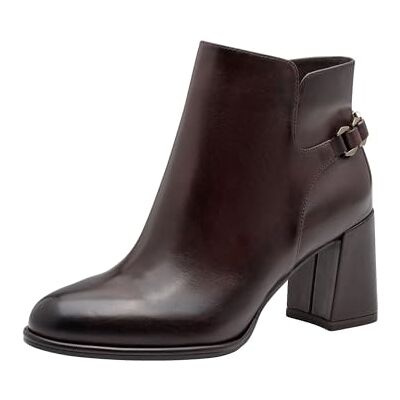 Tamaris Femme Damen Boot Heel Bottine, Acajou, 35 EU - Publicité Tamaris Femme Damen Boot Heel Bottine, Acajou, 35 EU - Publicité