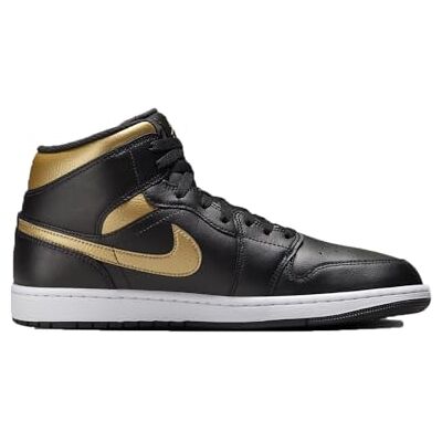 Nike Air Jordan 1 Mid Sneaker da Uomo Nero - Publicité Nike Air Jordan 1 Mid Sneaker da Uomo Nero - Publicité