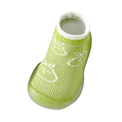 LOIJMK Chaussures et Chaussettes en Respirantes pour bébé en Bas âge, Confortables et antidérapantes, à Semelles en Caoutchouc, Printemps/été Chaussons Gymnastique Enfant (Z1-Green, 23 Infant) - Publicité LOIJMK Chaussures et Chaussettes en Respirantes pour bébé en Bas âge, Confortables et antidérapantes, à Semelles en Caoutchouc, Printemps/été Chaussons Gymnastique Enfant (Z1-Green, 23 Infant) - Publicité