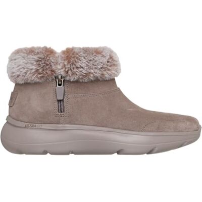 Skechers Femme On-the-go Encore Snow-capped, Dark Taupe Suede, 38.5 EU - Publicité Skechers Femme On-the-go Encore Snow-capped, Dark Taupe Suede, 38.5 EU - Publicité
