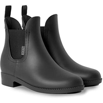 HORZE Femme, Bottines d'équitation Bonn, en Caoutchouc, imperméable, Noir, 40 - Publicité HORZE Femme, Bottines d'équitation Bonn, en Caoutchouc, imperméable, Noir, 40 - Publicité