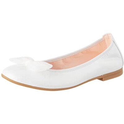 Pablosky Ballet Flat, Blanc, 39 EU Étroit - Publicité Pablosky Ballet Flat, Blanc, 39 EU Étroit - Publicité