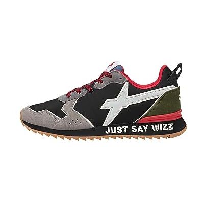 w6yz Baskets en Tissu Technique et Daim, Gris 41 - Publicité w6yz Baskets en Tissu Technique et Daim, Gris 41 - Publicité