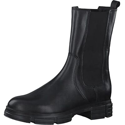 s.Oliver Femme Bottine Chelsea, Nappa Noir, 36 EU - Publicité s.Oliver Femme Bottine Chelsea, Nappa Noir, 36 EU - Publicité