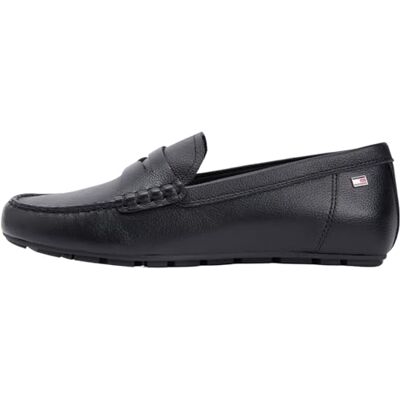 Tommy Hilfiger Femme Flag Leather Driver Loafer Fw0fw09350 Chaussures de conducteur, Black (Black), 38 EU - Publicité Tommy Hilfiger Femme Flag Leather Driver Loafer Fw0fw09350 Chaussures de conducteur, Black (Black), 38 EU - Publicité