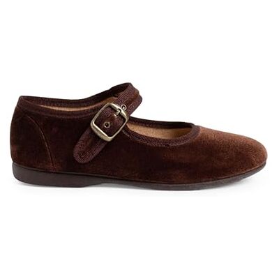 Pisamonas Chaussures Babies Fille en Velours Fermeture À Boucle Taille 28 Couleur Marron - Publicité Pisamonas Chaussures Babies Fille en Velours Fermeture À Boucle Taille 28 Couleur Marron - Publicité