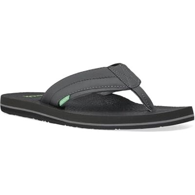 sanuk Homme Beer Cozy 2 Tongs, Gris Charbon, 44.5 EU - Publicité sanuk Homme Beer Cozy 2 Tongs, Gris Charbon, 44.5 EU - Publicité