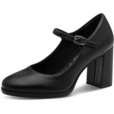 Tamaris Escarpins pour Femme avec Sangle , Noir Mat, 39 EU - Publicité Tamaris Escarpins pour Femme avec Sangle , Noir Mat, 39 EU - Publicité