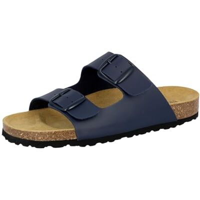 Lico Mules Bioline Man pour homme, Marine, 46 EU - Publicité Lico Mules Bioline Man pour homme, Marine, 46 EU - Publicité