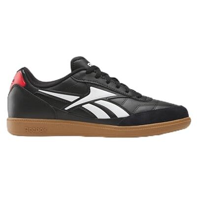 Reebok Baskets finales Unisexes, Blanches, Noires, SYNTHGUM, 45,5 EU, Caoutchouc synthétique Blanc et Noir, 45.5 EU - Publicité Reebok Baskets finales Unisexes, Blanches, Noires, SYNTHGUM, 45,5 EU, Caoutchouc synthétique Blanc et Noir, 45.5 EU - Publicité
