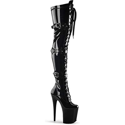 Pleaser FLAMINGO-3028 Blk STR Pat/Blk UK 4 (EU 37) - Publicité Pleaser FLAMINGO-3028 Blk STR Pat/Blk UK 4 (EU 37) - Publicité