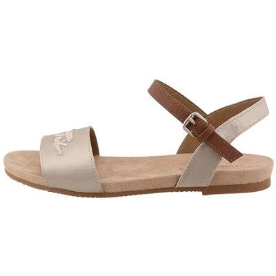 TOM TAILOR Femme Sandale, Beige, 42 EU - Publicité TOM TAILOR Femme Sandale, Beige, 42 EU - Publicité