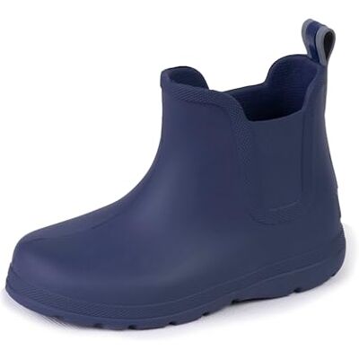 Isotoner Bottes de pluie mixte enfant basses, technologie everywear, confortables, résistantes et légères, 33/34, marine - Publicité Isotoner Bottes de pluie mixte enfant basses, technologie everywear, confortables, résistantes et légères, 33/34, marine - Publicité