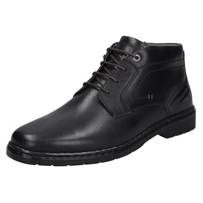 Josef Seibel Homme Bottines à Lacets Alastair 17, Monsieur Bottines,Largeur K (Extra-Large),Semelle intérieure Amovible,Noir (Schwarz),43 EU / 9 UK - Publicité Josef Seibel Homme Bottines à Lacets Alastair 17, Monsieur Bottines,Largeur K (Extra-Large),Semelle intérieure Amovible,Noir (Schwarz),43 EU / 9 UK - Publicité