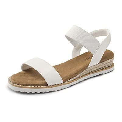 DREAM PAIRS Sandales Plates Femme avec Brides Élastiques, Sandales d'Été Confortables à Petit Talon Compensé, Chaussures Légères Antidérapantes pour Marche,Size 41,Blanc,SDPW2310W-E - Publicité DREAM PAIRS Sandales Plates Femme avec Brides Élastiques, Sandales d'Été Confortables à Petit Talon Compensé, Chaussures Légères Antidérapantes pour Marche,Size 41,Blanc,SDPW2310W-E - Publicité