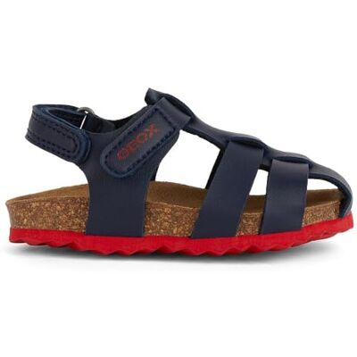 Geox Bébé garçon B Sandal Chalki Boy, Bleu Marine/Rouge, 22 EU - Publicité Geox Bébé garçon B Sandal Chalki Boy, Bleu Marine/Rouge, 22 EU - Publicité