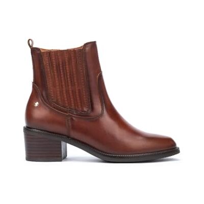 Pikolinos Bottines à Talon en Cuir BACAROT pour Femme Color Cognac - Publicité Pikolinos Bottines à Talon en Cuir BACAROT pour Femme Color Cognac - Publicité