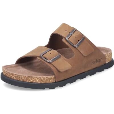 Rieker Homme 21190 Mules, Marron 26, 43 EU Large - Publicité Rieker Homme 21190 Mules, Marron 26, 43 EU Large - Publicité