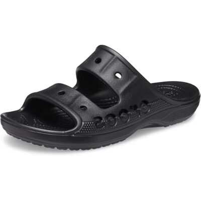 Crocs Unisexe Adulte Baya Sandal Sandales, Black, 45/46 EU - Publicité Crocs Unisexe Adulte Baya Sandal Sandales, Black, 45/46 EU - Publicité