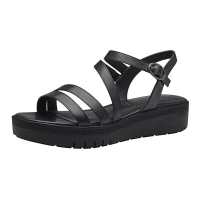 Tamaris Sandales pour femme , Noir uni, 40 EU - Publicité Tamaris Sandales pour femme , Noir uni, 40 EU - Publicité