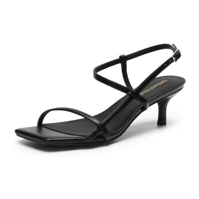 DREAM PAIRS Sandales Femme Talon Kitten Escarpins Femme Bout Carré Brides Croisées Bride Cheville Chaussures Ouvertes Talon Été Soirée Mariage Sortie Ville Vacances - Publicité DREAM PAIRS Sandales Femme Talon Kitten Escarpins Femme Bout Carré Brides Croisées Bride Cheville Chaussures Ouvertes Talon Été Soirée Mariage Sortie Ville Vacances - Publicité