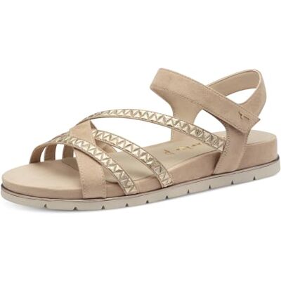 Tamaris Femme Damen 1-28152-44 Sandale cale, Crème, 39 EU - Publicité Tamaris Femme Damen 1-28152-44 Sandale cale, Crème, 39 EU - Publicité