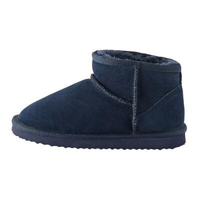 NEXT Garçon Bottines Style Chaussons Chaudes en Daim doublé Bleu Marine 35 - Publicité NEXT Garçon Bottines Style Chaussons Chaudes en Daim doublé Bleu Marine 35 - Publicité