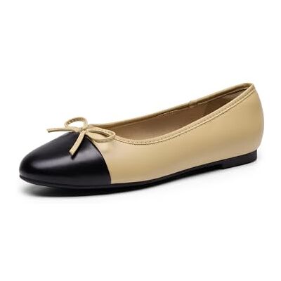 DREAM PAIRS Femme Sdfa2404w Ballerines, PU Nude, 41 EU - Publicité DREAM PAIRS Femme Sdfa2404w Ballerines, PU Nude, 41 EU - Publicité