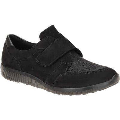 Waldläufer Ortho Tritt K-IRA 634K33-306-001 Chaussures basses en nubuck avec comb stretch Noir Largeur K, Noir , 40 EU Large - Publicité Waldläufer Ortho Tritt K-IRA 634K33-306-001 Chaussures basses en nubuck avec comb stretch Noir Largeur K, Noir , 40 EU Large - Publicité