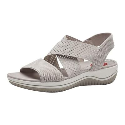 Jana Coshy Sableales Femme plates Élastique Vegan, Gris (Lt Grey), 38 EU - Publicité Jana Coshy Sableales Femme plates Élastique Vegan, Gris (Lt Grey), 38 EU - Publicité