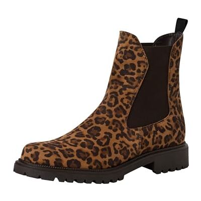 Tamaris Chelsea M2542741 Bottines en cuir pour femme Motif léopard, léopard, 37 EU - Publicité Tamaris Chelsea M2542741 Bottines en cuir pour femme Motif léopard, léopard, 37 EU - Publicité