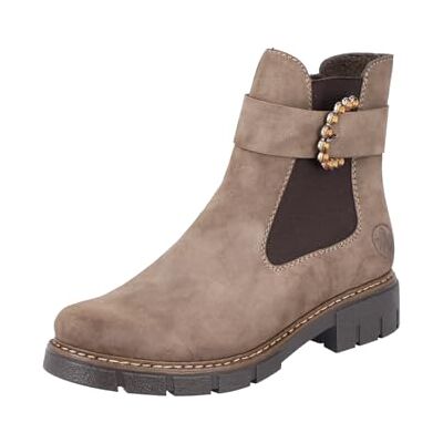 Rieker Bottines Chelsea Z3564 pour femme, marron, 40 EU, marron, 40 EU - Publicité Rieker Bottines Chelsea Z3564 pour femme, marron, 40 EU, marron, 40 EU - Publicité