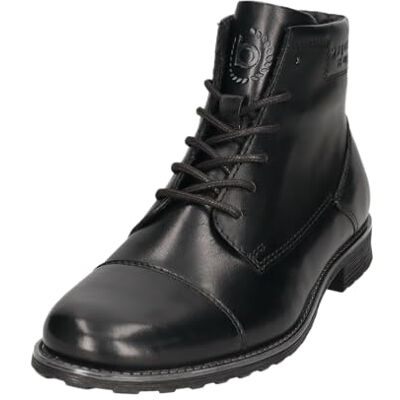 bugatti Homme Lace-up Boot mit Zipper im Businesslook Botte Tendance, Noir, 41 EU - Publicité bugatti Homme Lace-up Boot mit Zipper im Businesslook Botte Tendance, Noir, 41 EU - Publicité