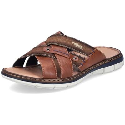 Rieker Homme 25199 Mules, Marron, 40 EU - Publicité Rieker Homme 25199 Mules, Marron, 40 EU - Publicité