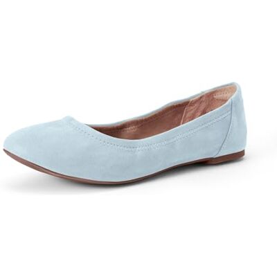 Amazon Essentials Ballerines plates Belice pour femmes, bleu clair, pointure 37,5 - Publicité Amazon Essentials Ballerines plates Belice pour femmes, bleu clair, pointure 37,5 - Publicité