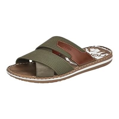 Rieker Mules pour homme 21066, Combinaison verte., 42 EU - Publicité Rieker Mules pour homme 21066, Combinaison verte., 42 EU - Publicité
