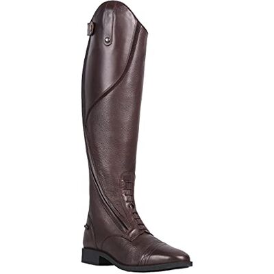 QHP Botte d'équitation Tamar Adulte Large 38 Marron - Publicité QHP Botte d'équitation Tamar Adulte Large 38 Marron - Publicité