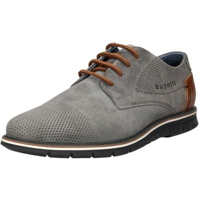Bugatti Chaussures à Lacets pour Homme 331-9711k, Gris, 44 EU - Publicité Bugatti Chaussures à Lacets pour Homme 331-9711k, Gris, 44 EU - Publicité
