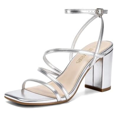 DREAM PAIRS Sandales Femme Talon Kitten Escarpins Chaussures Ouvertes Talon Été Soirée Mariage Sortie Ville Vacances - Publicité DREAM PAIRS Sandales Femme Talon Kitten Escarpins Chaussures Ouvertes Talon Été Soirée Mariage Sortie Ville Vacances - Publicité