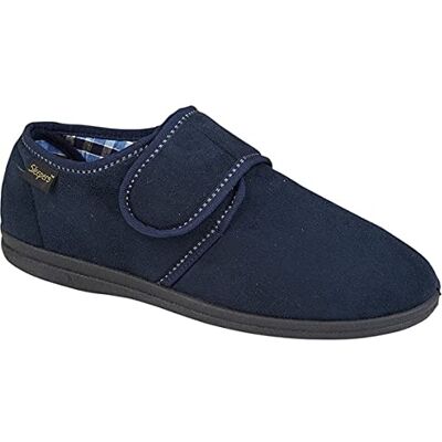 Sleepers Chaussons JOHNNY Homme (43 FR) (Bleu marine) - Publicité Sleepers Chaussons JOHNNY Homme (43 FR) (Bleu marine) - Publicité