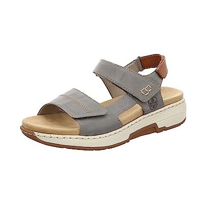 Rieker Sandales V8164 pour femme, bleu, 36 EU - Publicité Rieker Sandales V8164 pour femme, bleu, 36 EU - Publicité