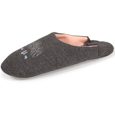 Isotoner Chaussons extra-light pantoufles Mules femme, 37/38, gris chiné foncé - Publicité Isotoner Chaussons extra-light pantoufles Mules femme, 37/38, gris chiné foncé - Publicité