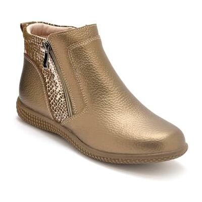 Pediconfort Boots cuir double zip - Publicité Pediconfort Boots cuir double zip - Publicité