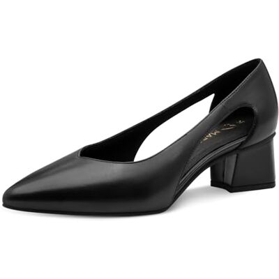 MARCO TOZZI Femme Escarpins Souple Feel Me Semelle intérieure Cuir Cuir Première Doublure Souple Moderne, Noir (Black), 41 EU - Publicité MARCO TOZZI Femme Escarpins Souple Feel Me Semelle intérieure Cuir Cuir Première Doublure Souple Moderne, Noir (Black), 41 EU - Publicité