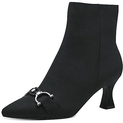 MARCO TOZZI Femme Bottines à Talons, Noir, 39 EU - Publicité MARCO TOZZI Femme Bottines à Talons, Noir, 39 EU - Publicité