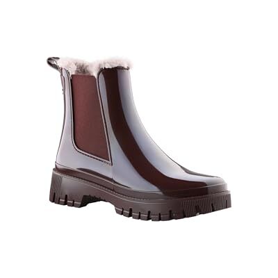 Lemon Jelly Colden, Bottes Fourrées Femme, Bottines de Pluie Fourrées Femme en PVC (Taille 36-42) - Publicité Lemon Jelly Colden, Bottes Fourrées Femme, Bottines de Pluie Fourrées Femme en PVC (Taille 36-42) - Publicité