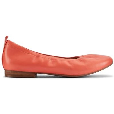 Clarks Femme Fawna Soft Ballerines, Coral Leather, 37.5 EU - Publicité Clarks Femme Fawna Soft Ballerines, Coral Leather, 37.5 EU - Publicité